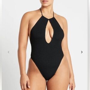 BOND-EYE bisou one piece eco SWIMSUIT BLACK